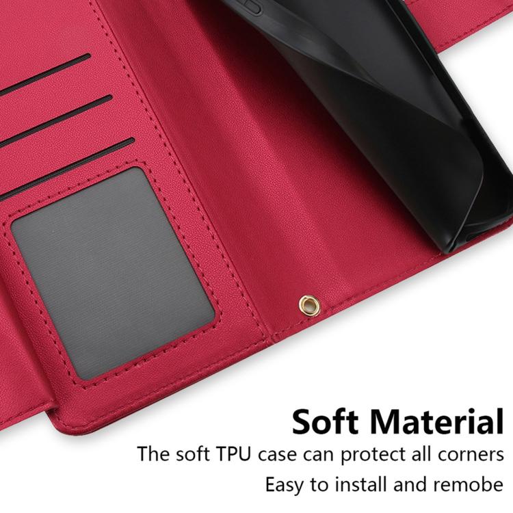 For Google Pixel 10 / 10 Pro / 9 / 9 Pro Seven Card Slots Zipper Wallet Leather Phone Case with Lanyard