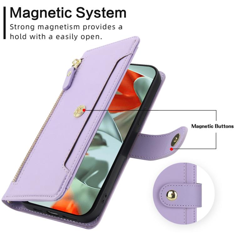 For Google Pixel 10 / 10 Pro / 9 / 9 Pro Seven Card Slots Zipper Wallet Leather Phone Case with Lanyard