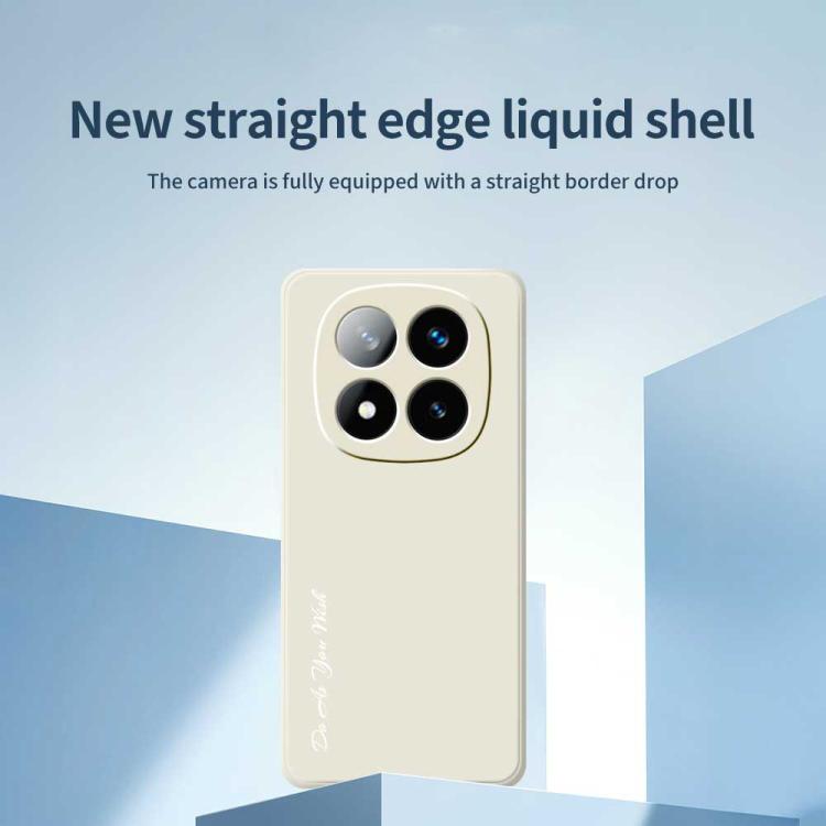 For Redmi Note 14 Pro 4G Do As You Wish A1440 Fine Hole Straight Edge Silicone Phone Case