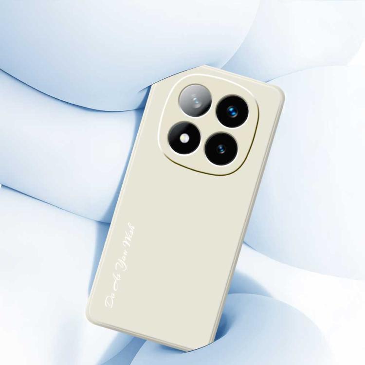 For Redmi Note 14 Pro 4G Do As You Wish A1440 Fine Hole Straight Edge Silicone Phone Case