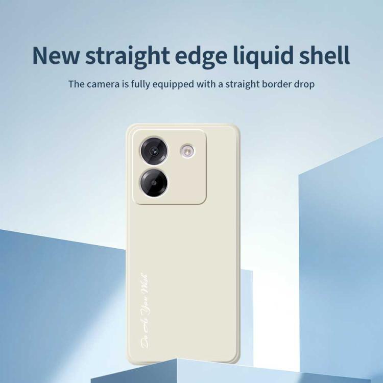 For Xiaomi Poco X7 Pro 5G Do As You Wish A1440 Fine Hole Straight Edge Silicone Phone Case