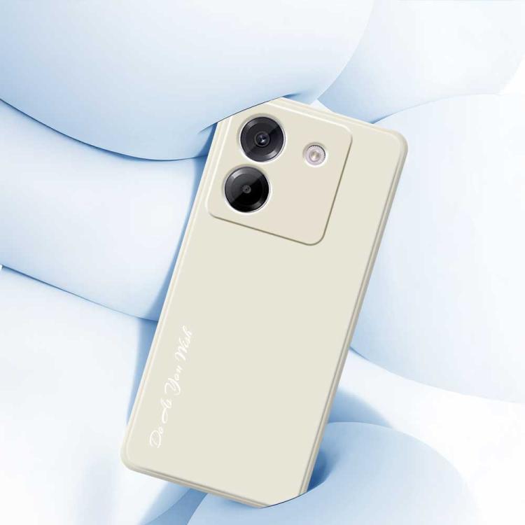 For Xiaomi Poco X7 Pro 5G Do As You Wish A1440 Fine Hole Straight Edge Silicone Phone Case