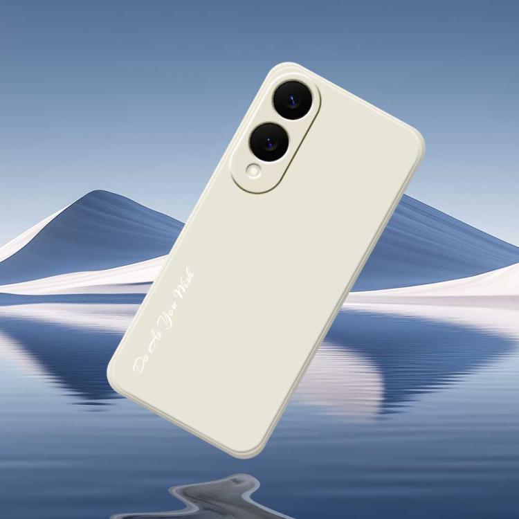 For Samsung Galaxy S25 Edge 5G Do As You Wish A1440 Fine Hole Straight Edge Silicone Phone Case