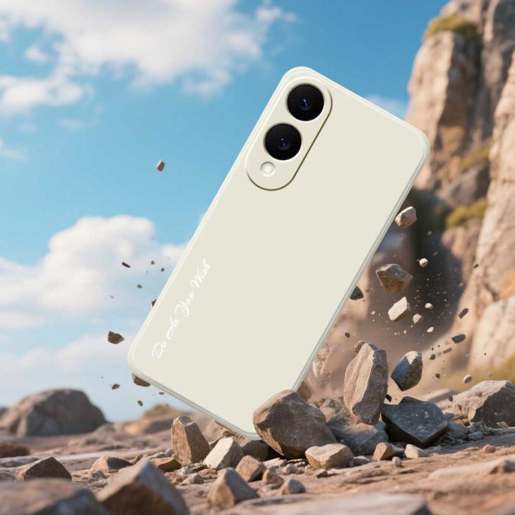 For Samsung Galaxy S25 Edge 5G Do As You Wish A1440 Fine Hole Straight Edge Silicone Phone Case