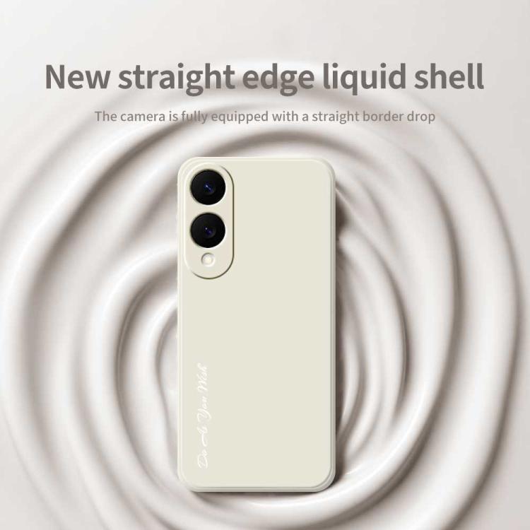 For Samsung Galaxy S25 Edge 5G Do As You Wish A1440 Fine Hole Straight Edge Silicone Phone Case
