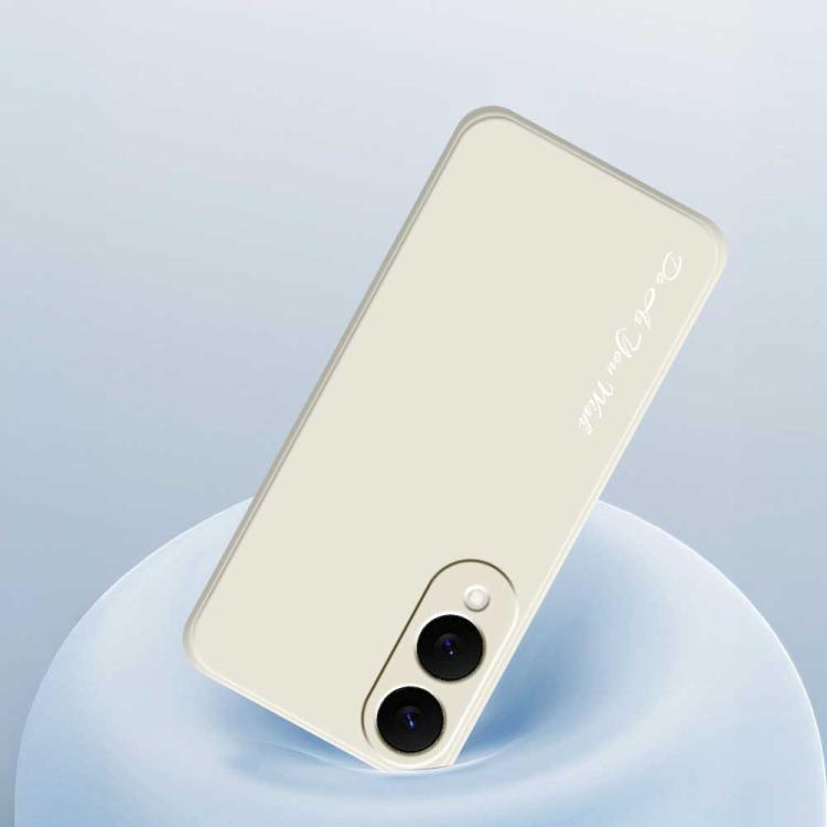 For Samsung Galaxy S25 Edge 5G Do As You Wish A1440 Fine Hole Straight Edge Silicone Phone Case