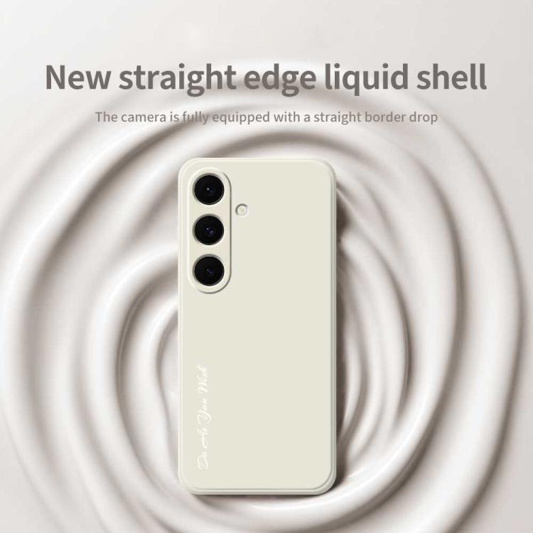 For Samsung Galaxy S25 FE 5G Do As You Wish A1440 Fine Hole Straight Edge Silicone Phone Case