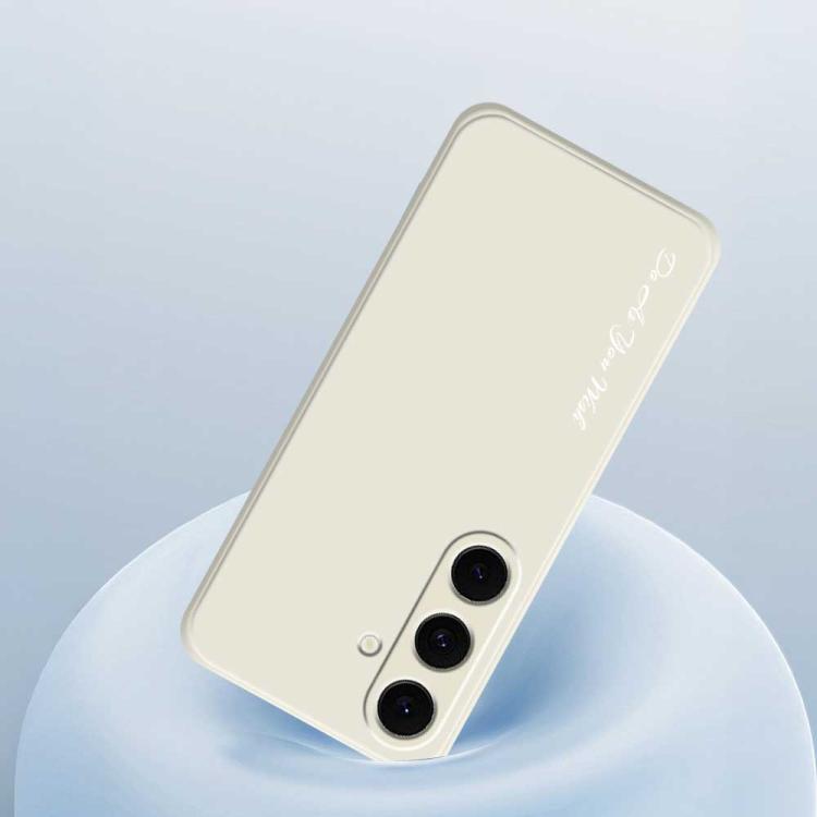 For Samsung Galaxy S25 FE 5G Do As You Wish A1440 Fine Hole Straight Edge Silicone Phone Case