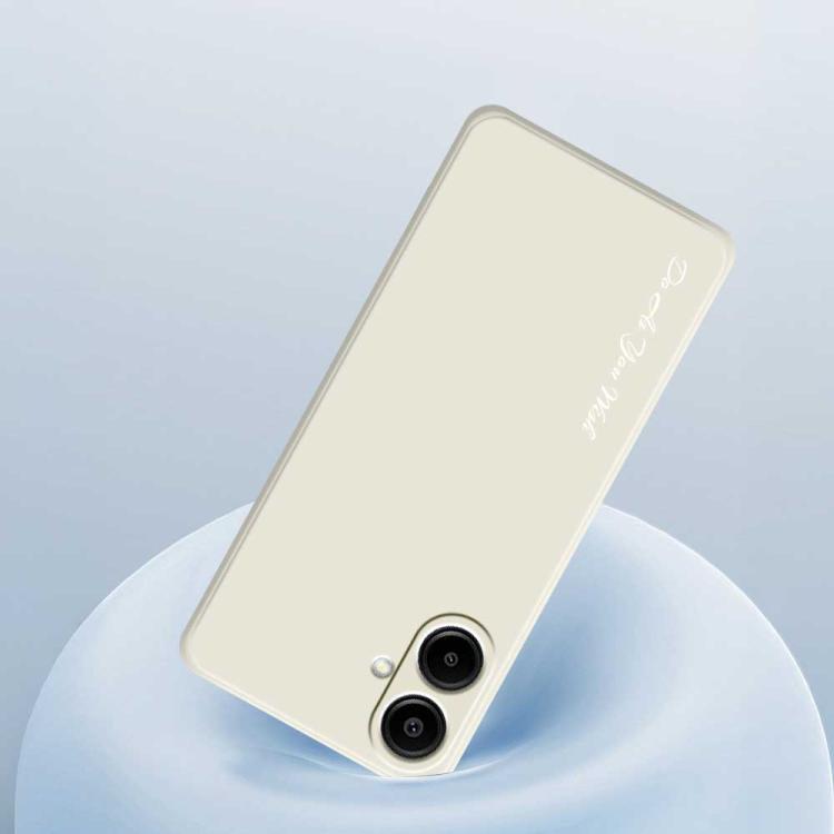 For Samsung Galaxy A07 5G Do As You Wish A1440 Fine Hole Straight Edge Silicone Phone Case