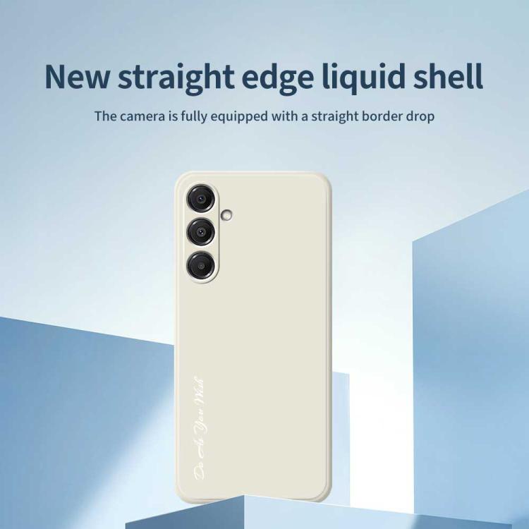 For Samsung Galaxy A16 5G Do As You Wish A1440 Fine Hole Straight Edge Silicone Phone Case