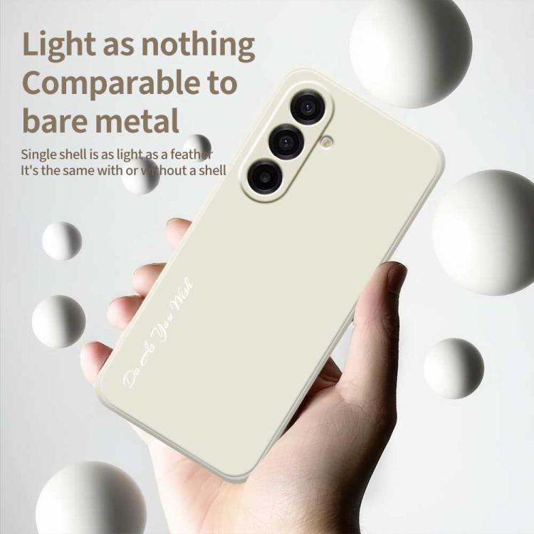 For Samsung Galaxy A17 5G Do As You Wish A1440 Fine Hole Straight Edge Silicone Phone Case