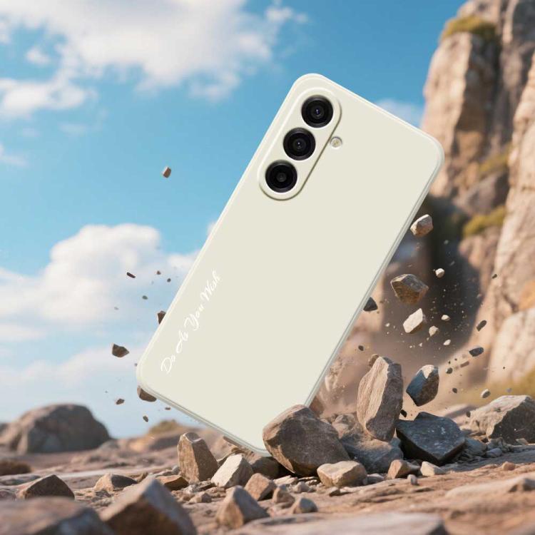 For Samsung Galaxy A17 5G Do As You Wish A1440 Fine Hole Straight Edge Silicone Phone Case