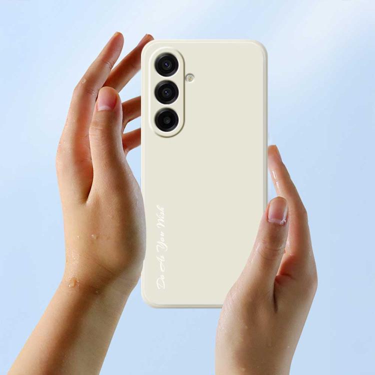 For Samsung Galaxy A17 5G Do As You Wish A1440 Fine Hole Straight Edge Silicone Phone Case