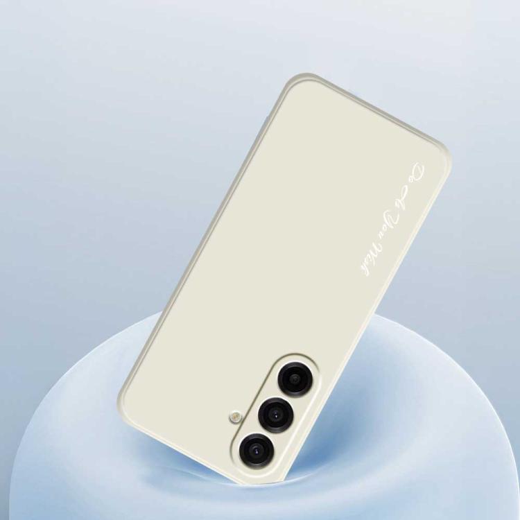 For Samsung Galaxy A17 5G Do As You Wish A1440 Fine Hole Straight Edge Silicone Phone Case