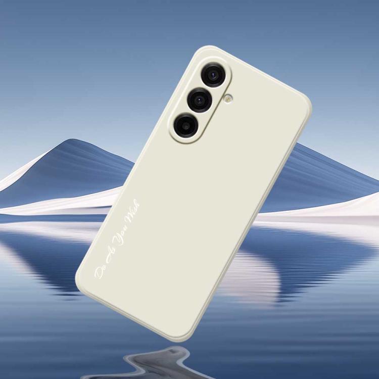 For Samsung Galaxy A17 5G Do As You Wish A1440 Fine Hole Straight Edge Silicone Phone Case