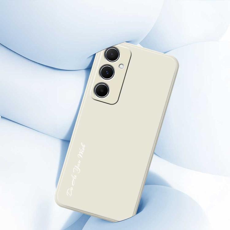 For Samsung Galaxy A35 5G Do As You Wish A1440 Fine Hole Straight Edge Silicone Phone Case