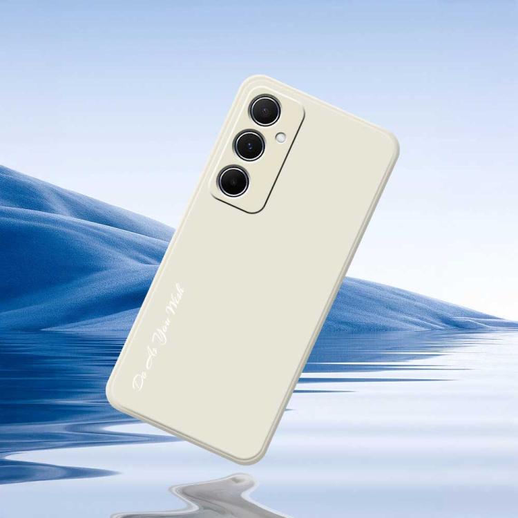 For Samsung Galaxy A35 5G Do As You Wish A1440 Fine Hole Straight Edge Silicone Phone Case