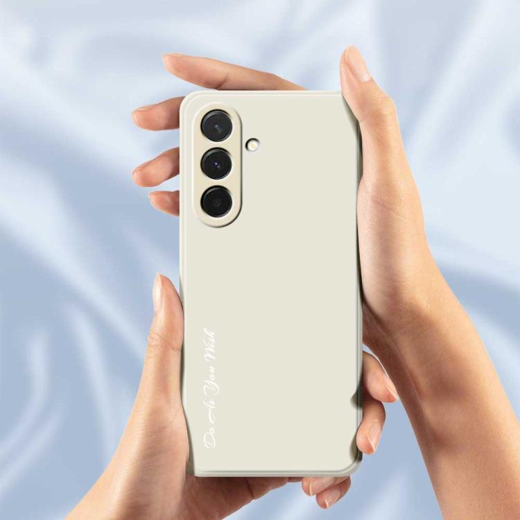 For Samsung Galaxy A36 5G Do As You Wish A1440 Fine Hole Straight Edge Silicone Phone Case