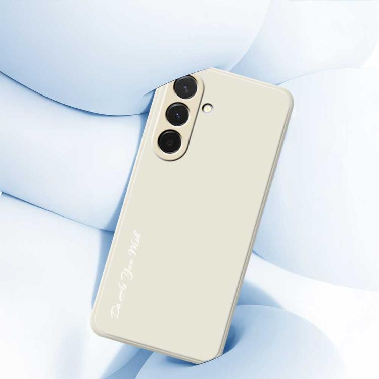For Samsung Galaxy A36 5G Do As You Wish A1440 Fine Hole Straight Edge Silicone Phone Case