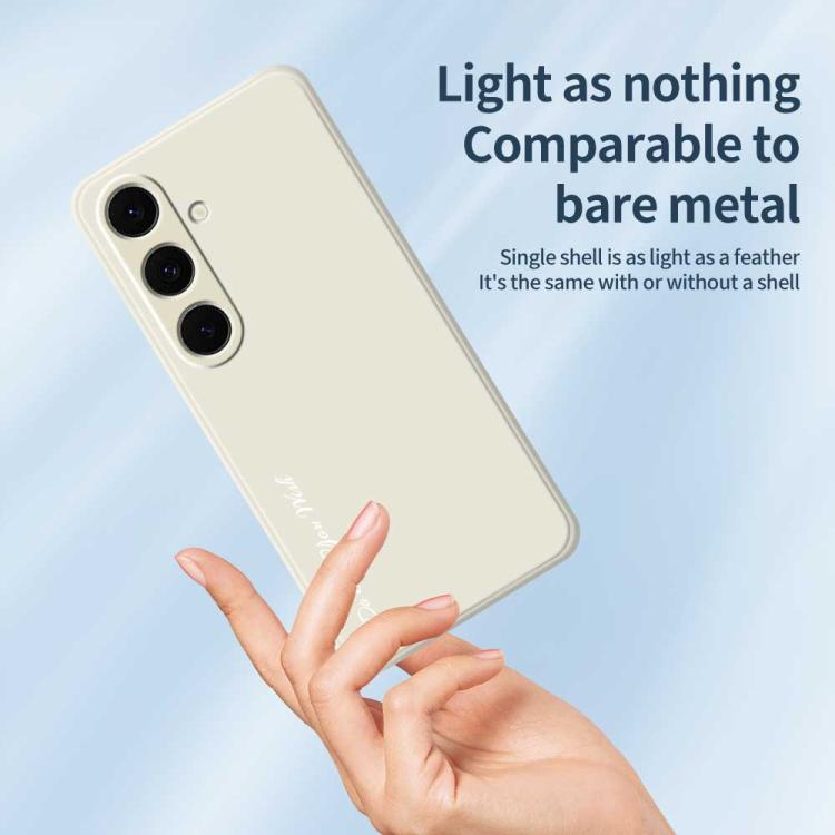 For Samsung Galaxy S24 FE 5G Do As You Wish A1440 Fine Hole Straight Edge Silicone Phone Case