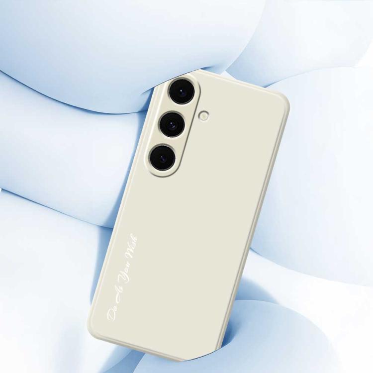 For Samsung Galaxy S24 FE 5G Do As You Wish A1440 Fine Hole Straight Edge Silicone Phone Case