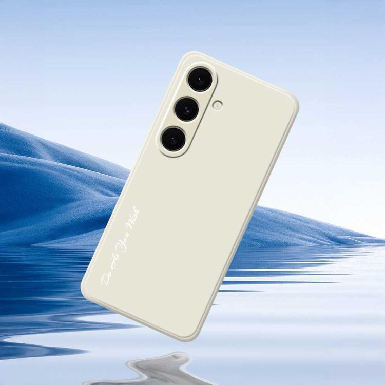 For Samsung Galaxy S24 FE 5G Do As You Wish A1440 Fine Hole Straight Edge Silicone Phone Case