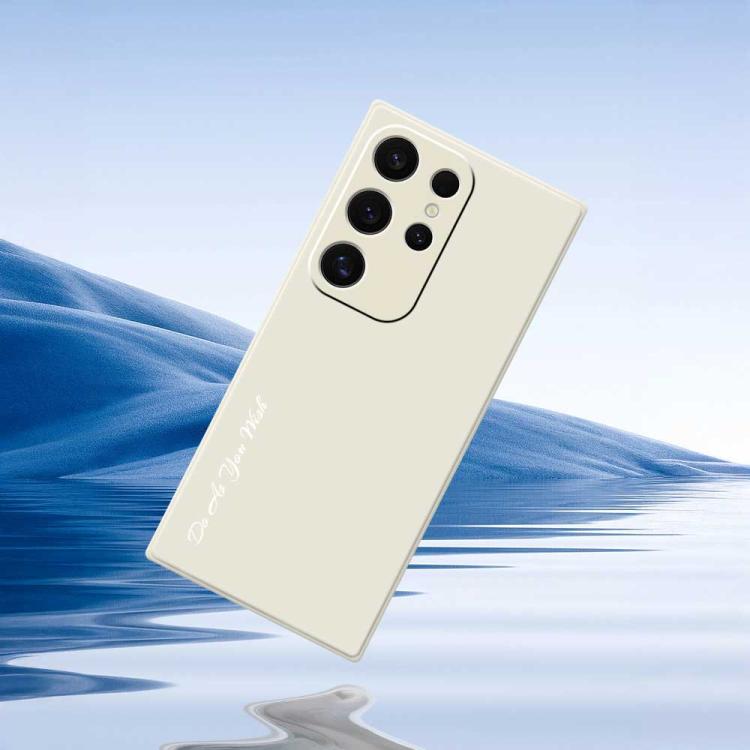 For Samsung Galaxy S24 Ultra 5G Do As You Wish A1440 Fine Hole Straight Edge Silicone Phone Case