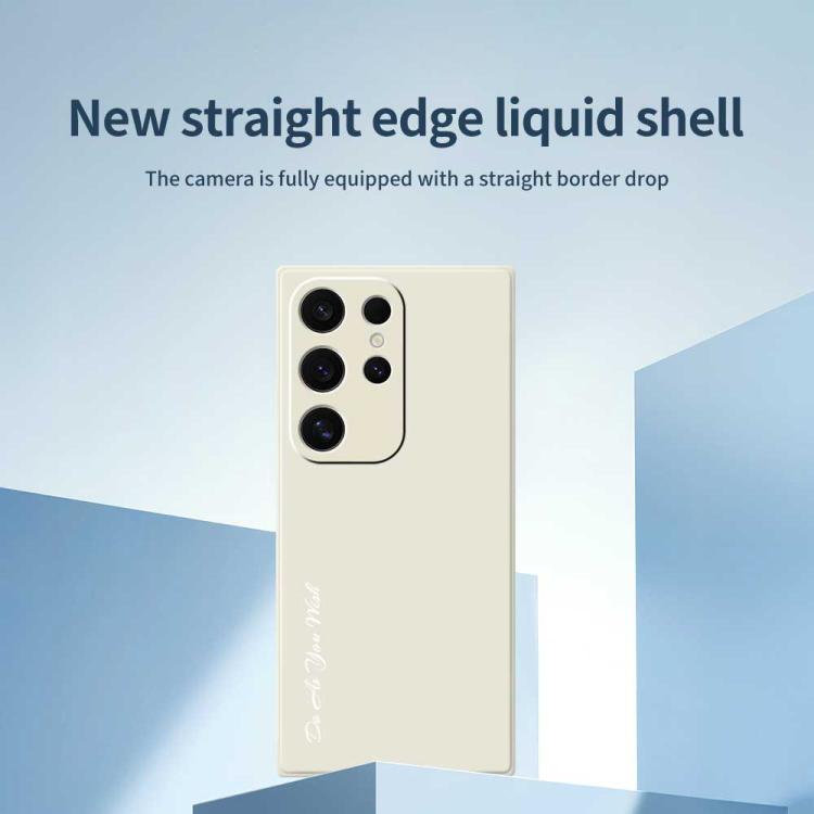 For Samsung Galaxy S24 Ultra 5G Do As You Wish A1440 Fine Hole Straight Edge Silicone Phone Case