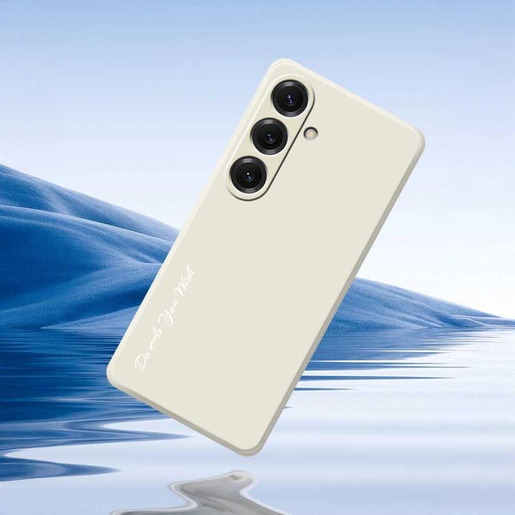 For Samsung Galaxy S25 5G Do As You Wish A1440 Fine Hole Straight Edge Silicone Phone Case