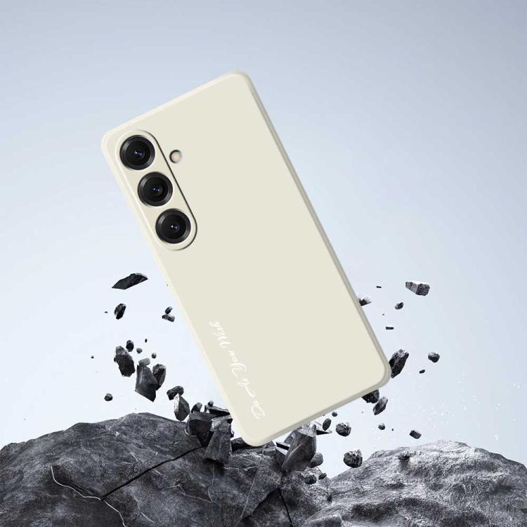 For Samsung Galaxy S25 5G Do As You Wish A1440 Fine Hole Straight Edge Silicone Phone Case