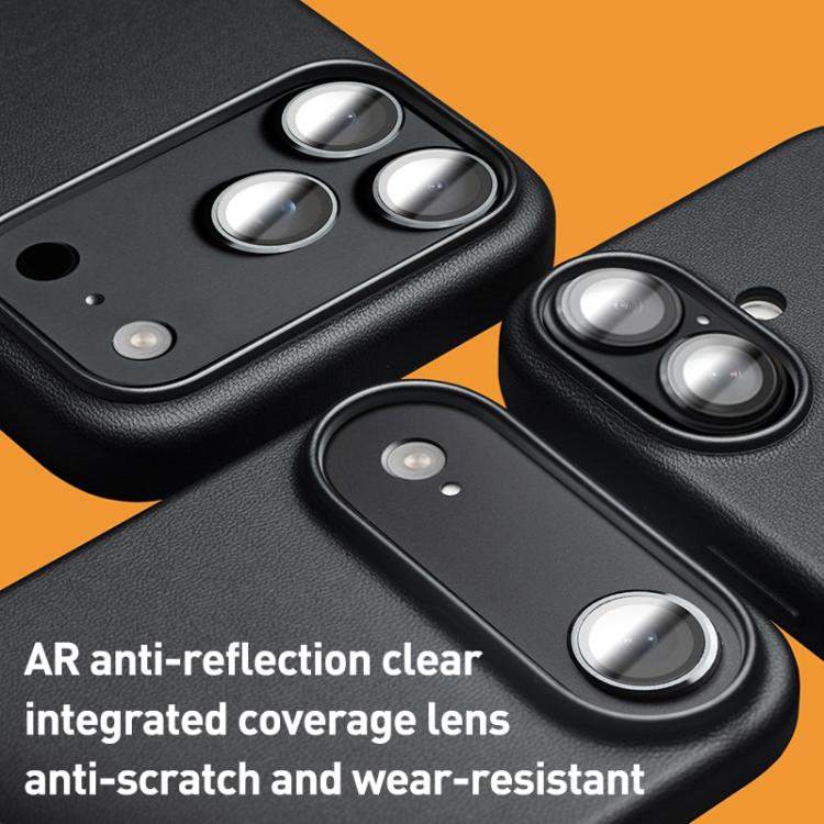 For iPhone Air QIALINO Technology Leather MagSafe Phone Case - Black