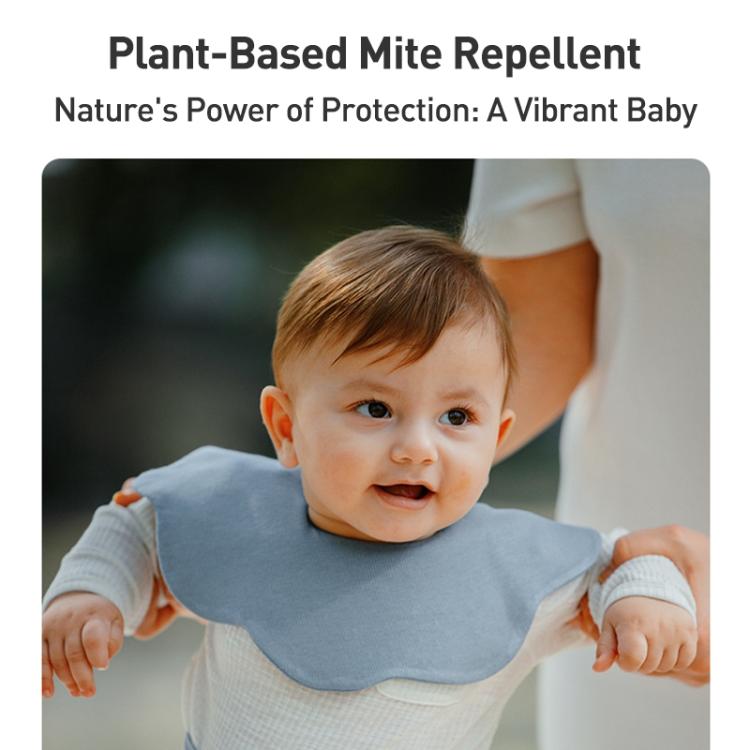 Benzdeer Petal Shape Bib Infants Saliva Towel, Love Heart