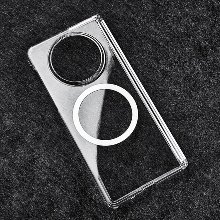 For Huawei Mate X5 Transparent PC Dual Axis MagSafe Shockproof Phone Case