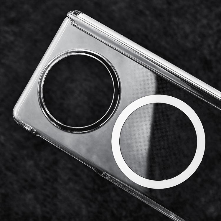 For Huawei Mate X5 Transparent PC Dual Axis MagSafe Shockproof Phone Case