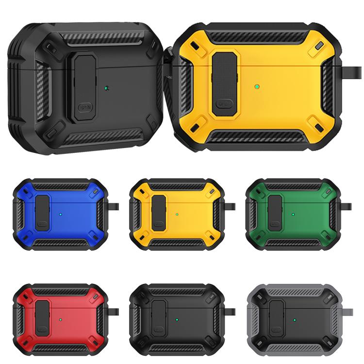 For AirPods Pro 3 Shield Shockproof Earphone Protective Case with Hook