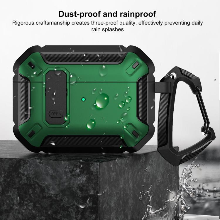 For AirPods Pro 3 Shield Shockproof Earphone Protective Case with Hook