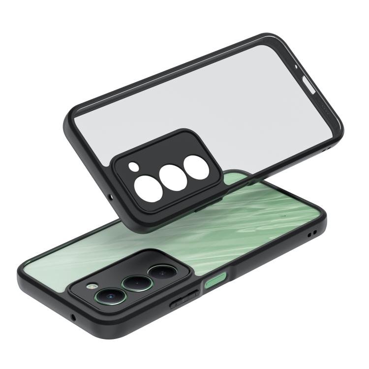 For Redmi 15 5G Global / 15 4G SEA 169mm Frosted TPU + Transparent PC Phone Case