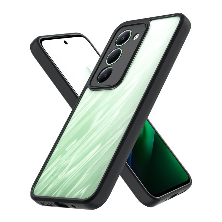 For Redmi 15 5G / 4G EU 171mm Frosted TPU + Transparent PC Phone Case