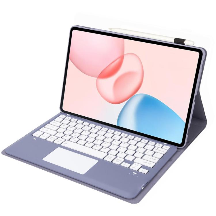 For Honor Pad 10 AH29-A TPU Ultra-thin Detachable Bluetooth Keyboard Tablet Leather Case with Touchpad