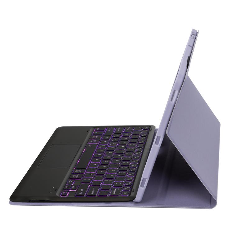 For Honor Pad 10 AH29-AS TPU Ultra-thin Detachable Backlight Bluetooth Keyboard Tablet Leather Case with Touchpad