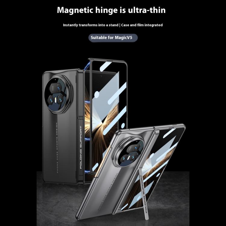 For Honor Magic V5 GKK Integrated Magnetic Blade Ultra-thin Side Package Phone Case
