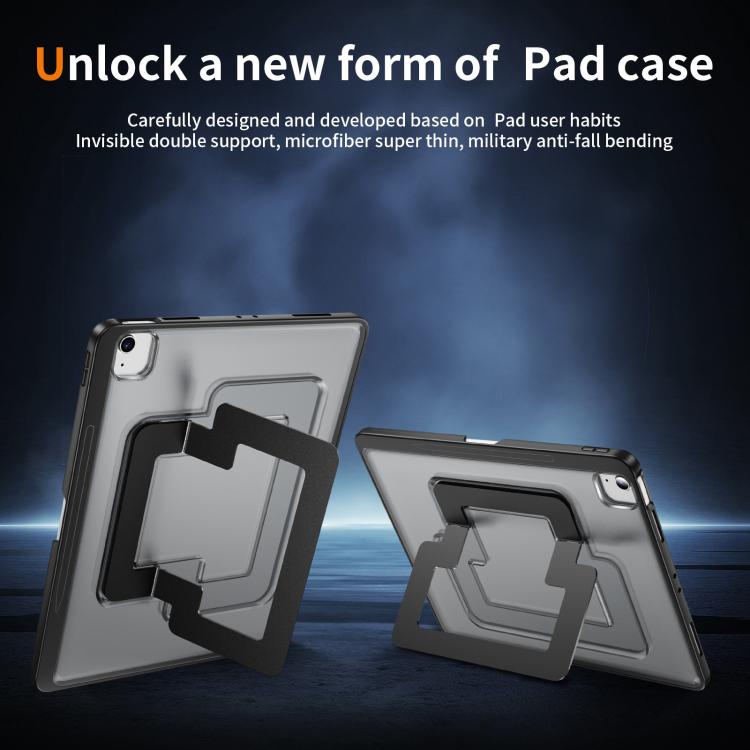 For iPad Air 13 2026 / 2025 / 2024 Invisible Holder PC Hydric TPU Tablet Case