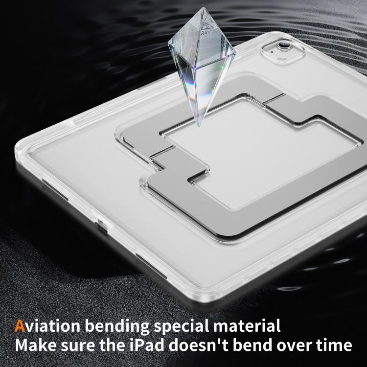 For iPad Air 13 2026 / 2025 / 2024 Invisible Holder PC Hydric TPU Tablet Case