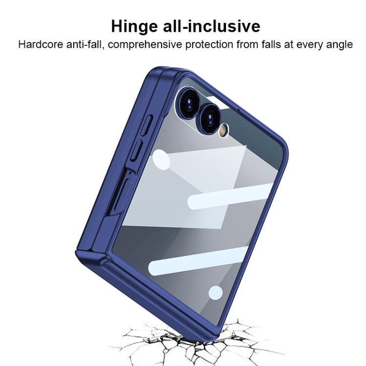For Samsung Galaxy Z Flip7 5G GKK Integrated Magnetic Folding Hinge Beauty Phone Case