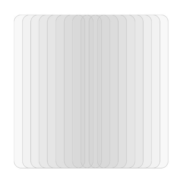 For Vivo Y50 10 PCS 0.26mm 9H 2.5D Tempered Glass Film