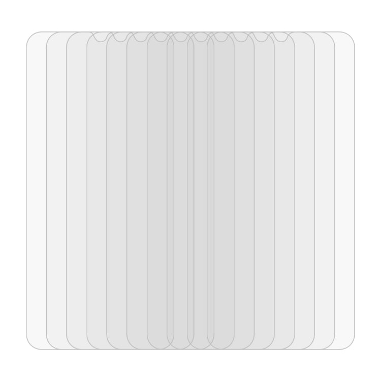 For Vivo Z5 10 PCS 0.26mm 9H 2.5D Tempered Glass Film