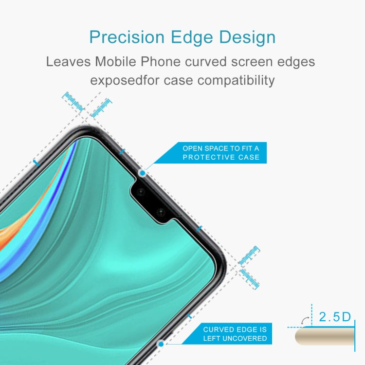 For Huawei Y8s 10 PCS 0.26mm 9H 2.5D Tempered Glass Film