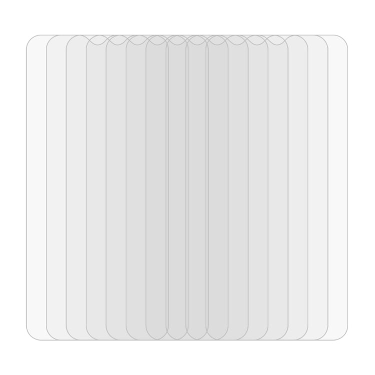 For Xiaomi Redmi 9 (India) 10 PCS 0.26mm 9H 2.5D Tempered Glass Film