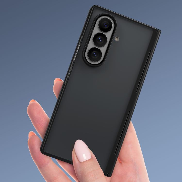 For Samsung Galaxy Z Fold7 5G Skin Feel TPU Shockproof Phone Case with Hinge