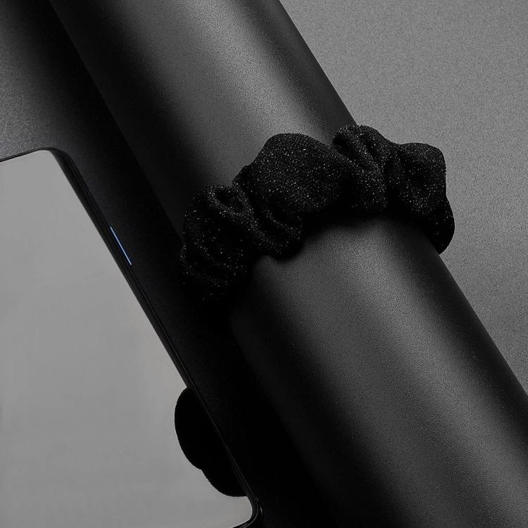 xDfind Polyester Elastic Wreath Watch Band For Fitbit Luxe, Size:L
